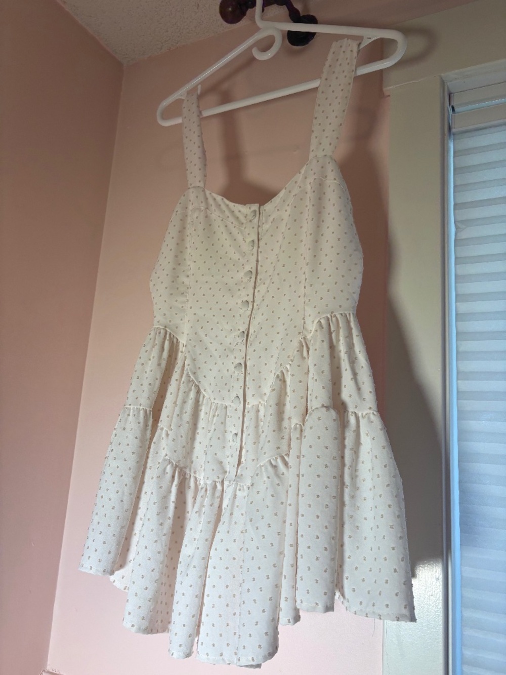 White flowy jumper